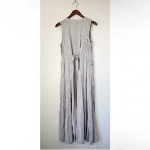 Vintage Embroidered Ice Blue Renaissance/ Fairy Dress - Picture 11 of 11